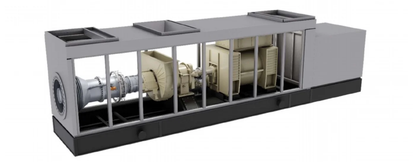 Solar Taurus 60-7301 GSC stainless steel enclosure and skid configuration